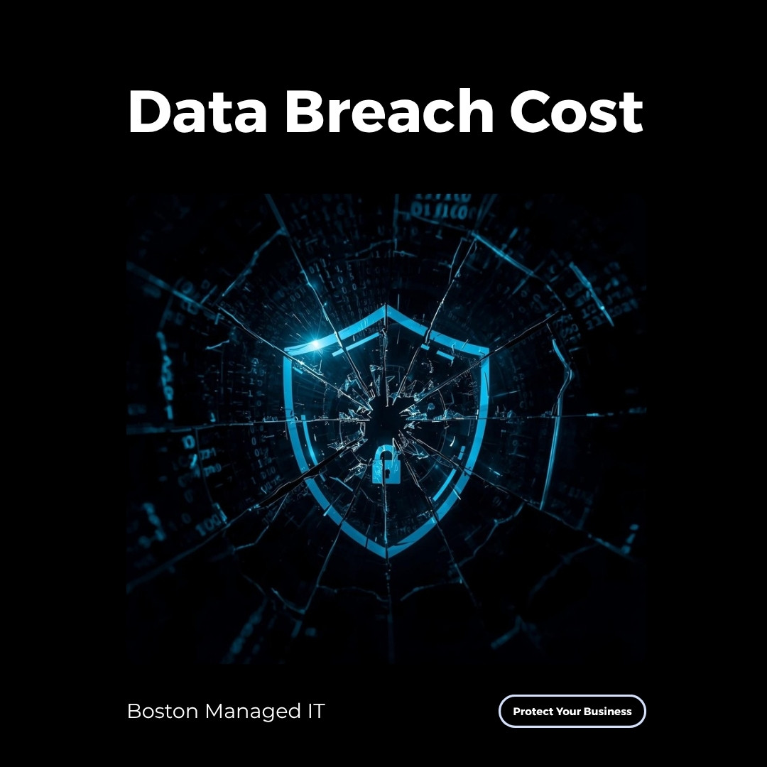 BMITMSP's tweet photo. Average cost of a small business data breach: $200,000. For many businesses, that's not a setback — it's a shutdown. Proactive security isn't a cost. It's insurance. #Cybersecurity #BostonIT https://t.co/CAlQbKC4ln