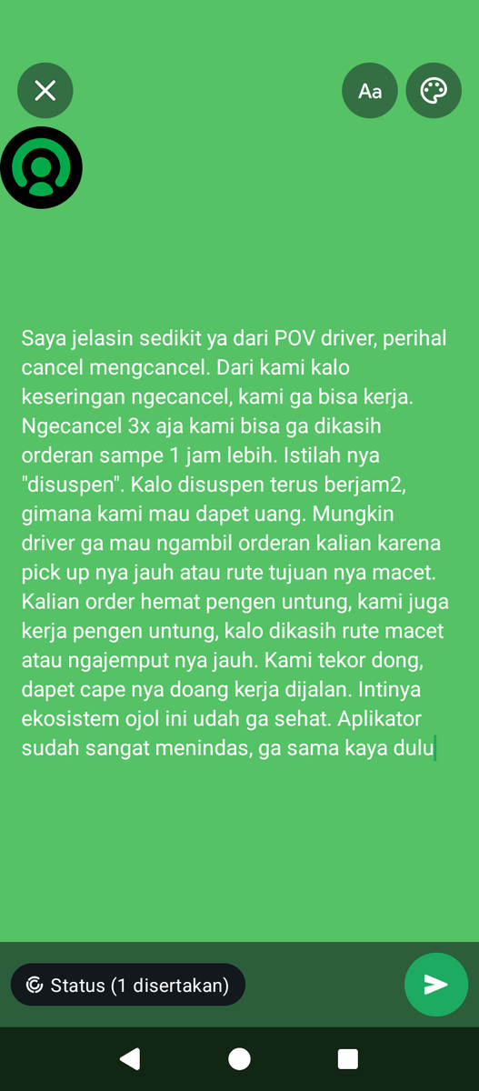 sedang tweet media
