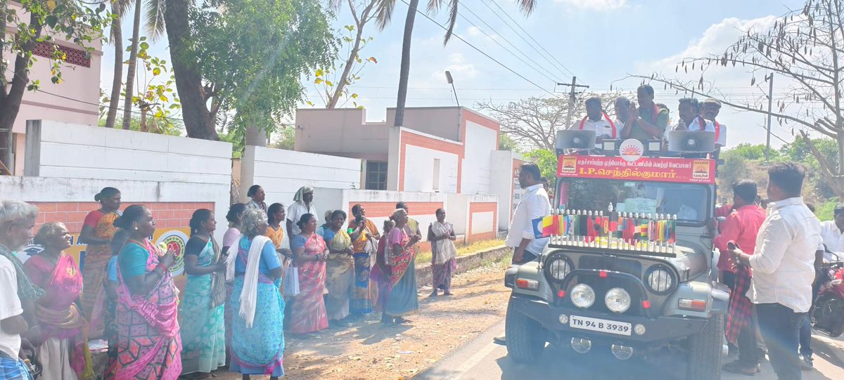 IPSenthil's tweet photo. திண்டுக்கல் சட்டமன்றத் தொகுதியில் மதச்சார்பற்ற முற்போக்குக் கூட்டணி திராவிட முன்னேற்றக் கழகத்தின் சார்பில் போட்டியிடும் எனக்கு 2026 தேர்தல் பரப்புரையின் நிறைவு நாளான இன்று(21/04/2026) திண்டுக்கல் சட்டமன்றத் தொகுதிக்குட்பட்ட பல்வேறு பகுதிகளில் உதயசூரியன் சின்னத்��ிற்கு ஆதரவு திரட்டினோ��்.
#VoteForDMK 
@mkstalin 
@Udhaystalin 
@IPeriyasamy_ 
@r_sakkarapani