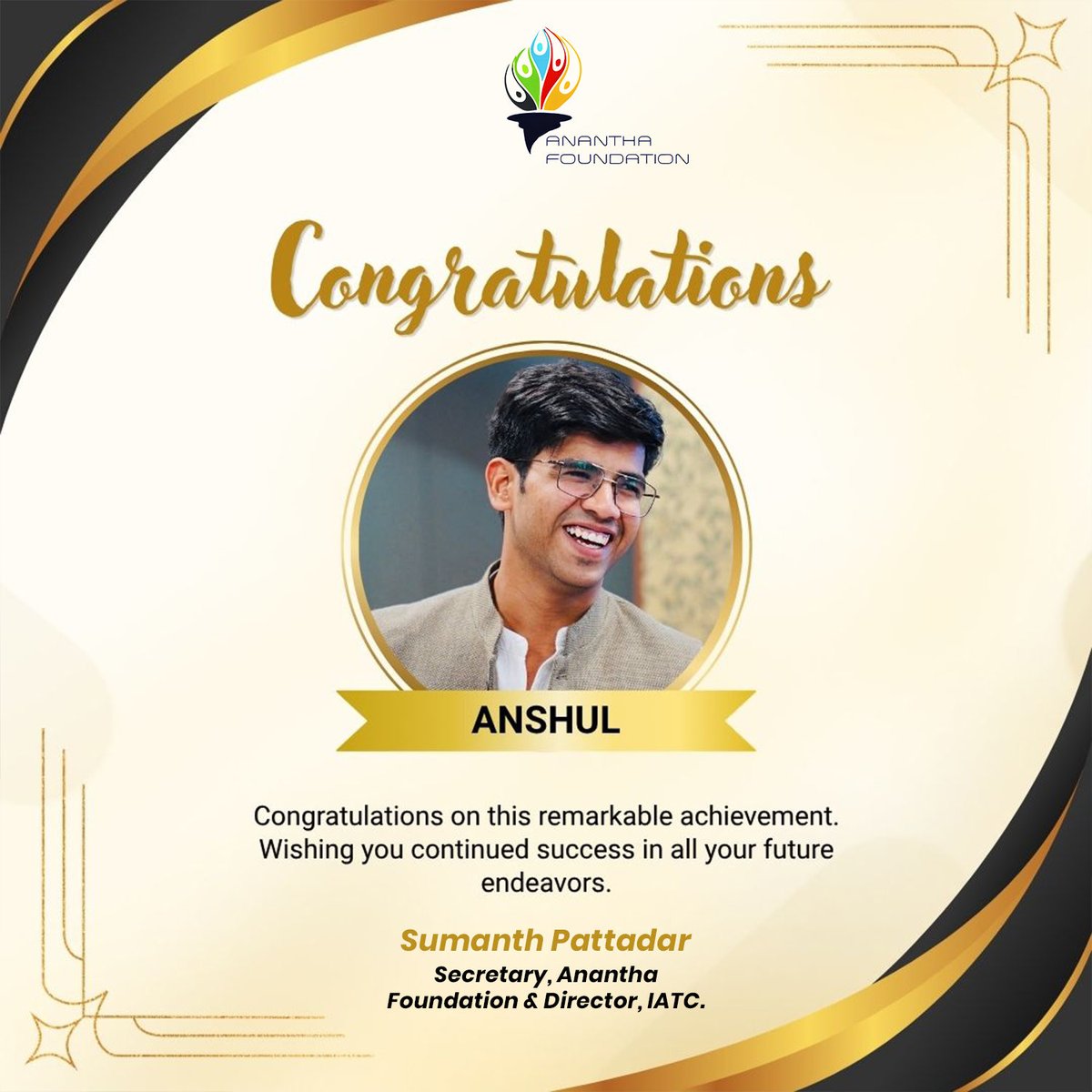Renuka678's tweet image. Success is earned through dedication and determination.
Congratulations on your well-deserved achievement, Anshul! 

#Congratulations #Success #Achievement #ProudMoment #WellDeserved FutureSuccess