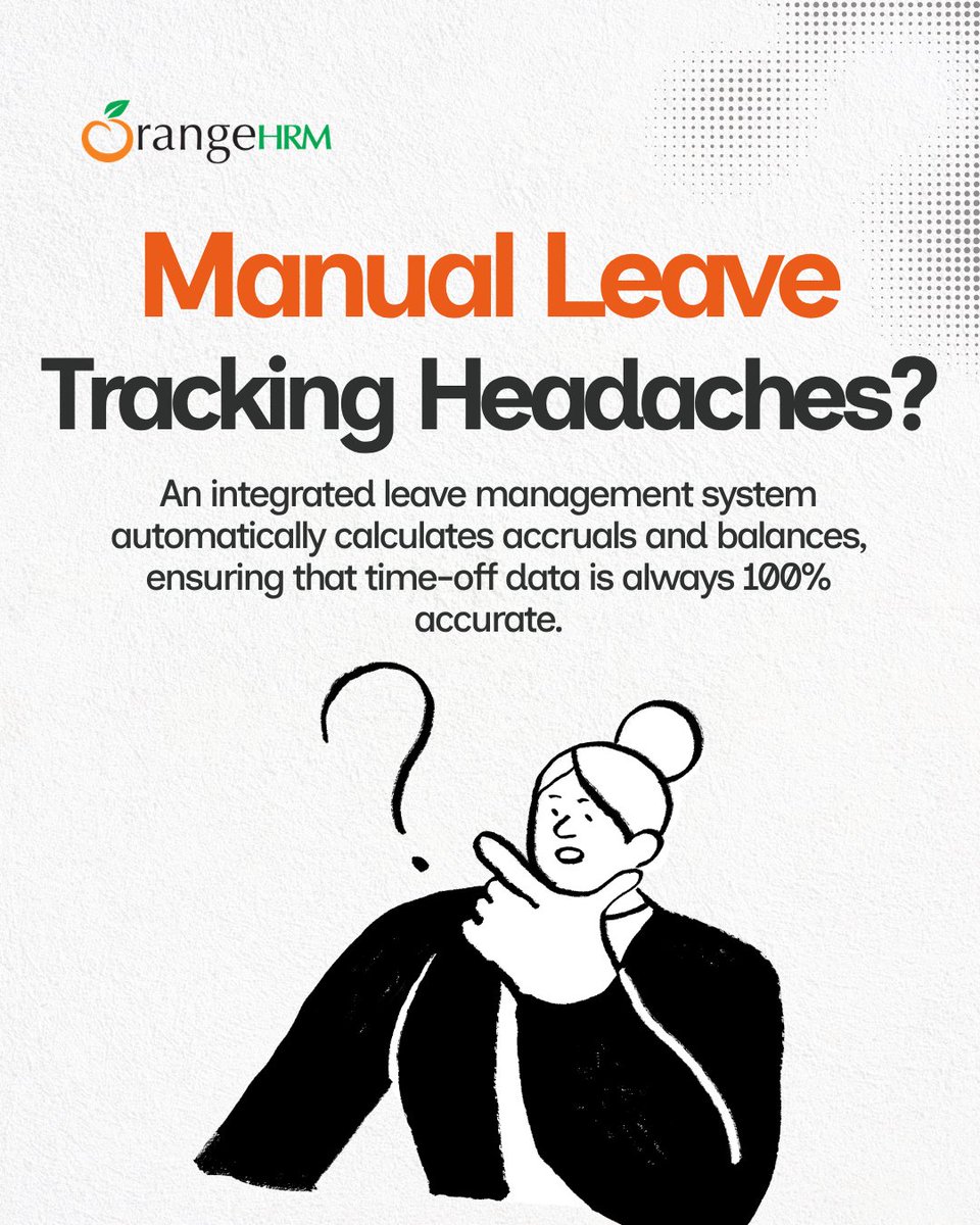 OrangeHRM tweet media