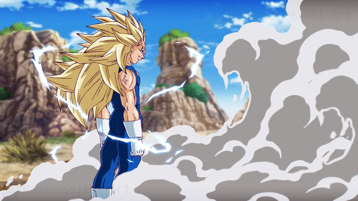 A warrior prince forever living in the shadow of a low-level clown! So that's when I secretly made up my mind. Thanks to Babadi's magic I have reached a new level, that is even impossible for you to archieve Kakarot. Let me introduce you to Super Saiyan 3. - Dragon Ball Z, Vegeta