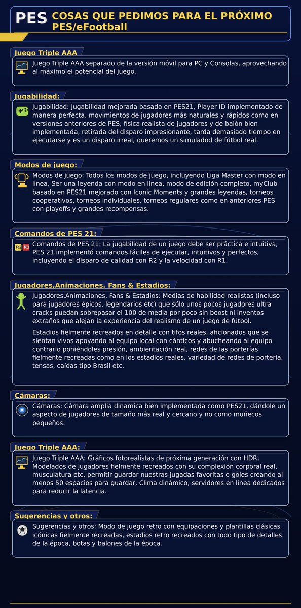 SonnyJulito's tweet photo. We must unite and launch a petition campaign to bring back a full game, or we won’t have anything for the next few years. #BRINGPESBACK https://t.co/qtdTgj5qCT