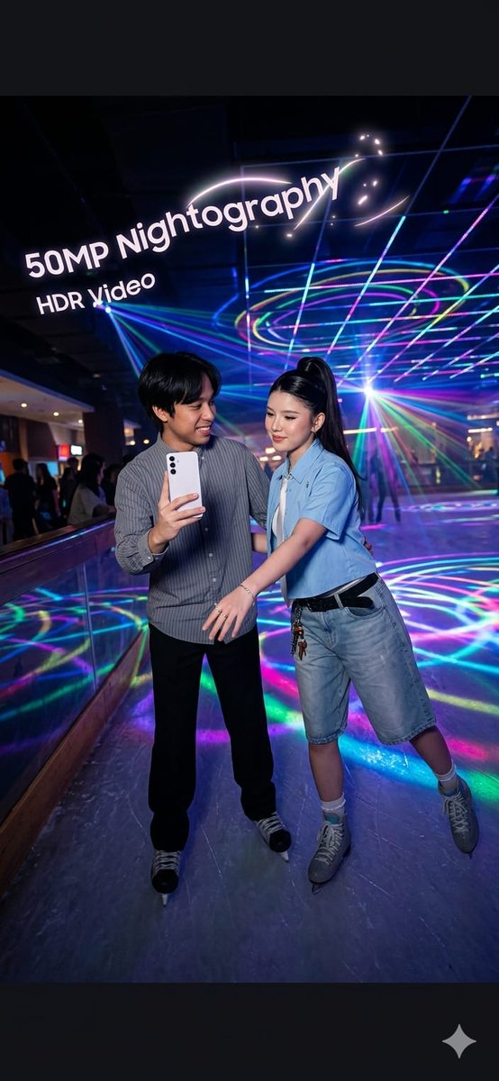 ayeeput's tweet photo. @samsungID @zkiindr Tiara main ice skating sambil vlog pake #GalaxyA57 5G #GalaxyA37 5G, keseruannya dapet semua 😍
#SemuaBeraniAwesome #UnboxingA57A37 #GalaxyNewPassion https://t.co/Az2MkU5EeE