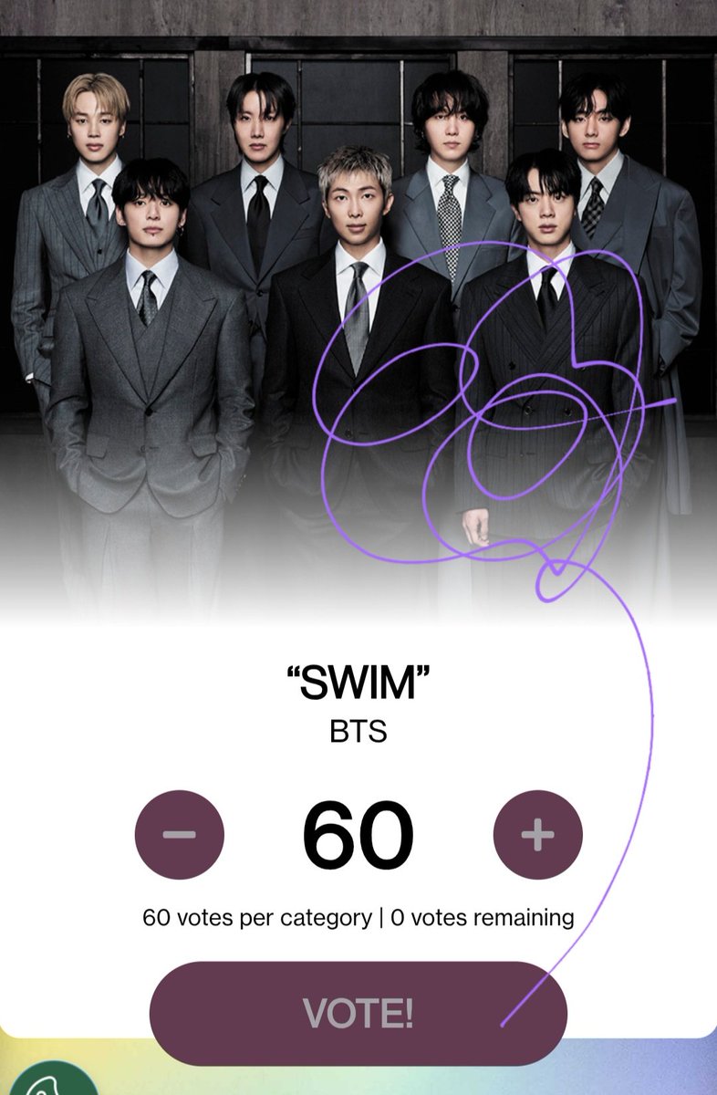 오늘 AMAs 투표수 2배 이벤트의 날!
30표->60표로 추가 투표 가능 
오늘만큼은 이벤트표 챙겨 투표합시다

세부문 전부 투표하기👇🏼

올해의 아티스트 부문
vote.theamas.com/artist-of-the-…

여름 대표 노래 부문
vote.theamas.com/song-of-the-su…

최고의 케이팝 남자그룹상 
vote.theamas.com/best-male-k-po…