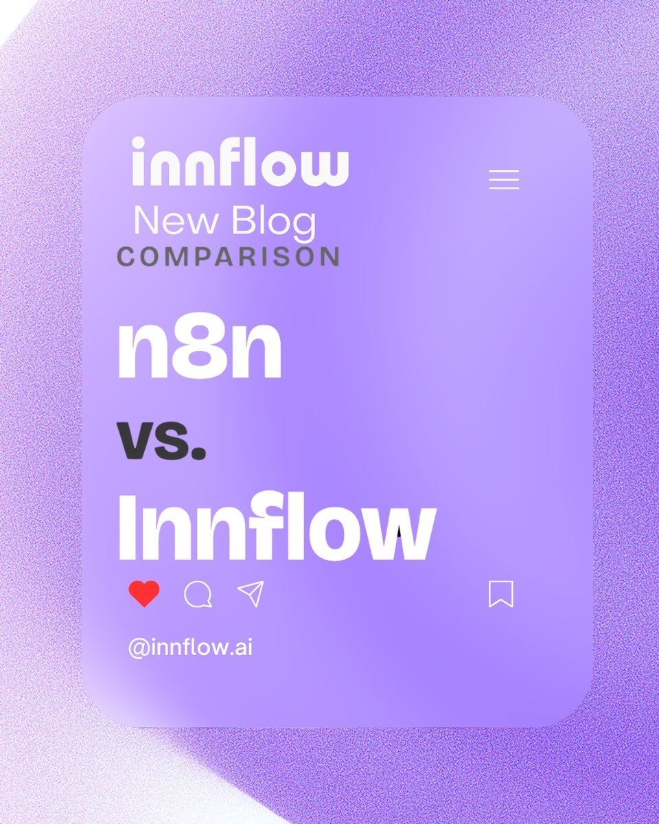 innflow_ai's tweet image. Automation shouldn't be a hassle.  
It's time to rethink your tools.  
Flexibility matters.  
Cost-effectiveness matters.  
Speed matters.  
Are you stuck with the wrong choice?  

innflow.ai/blog/n8n-vs-in…

#AI #Automation #Productivity #WorkflowAut