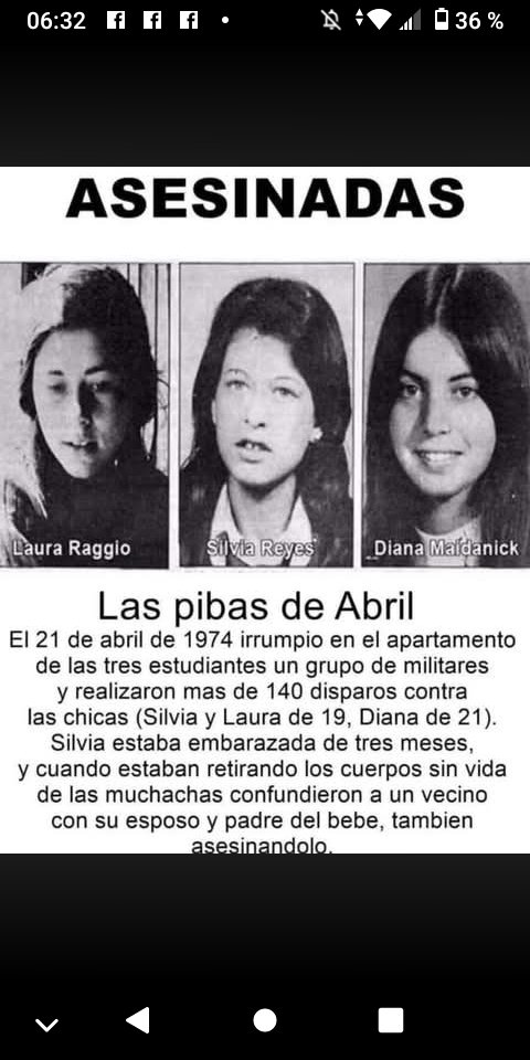 vientosdelaUnio's tweet photo. Las muchachas de abril. Asesinadas por la dictadura militar uruguaya en 1974 @vientosobreros https://t.co/cxMrJraRhD