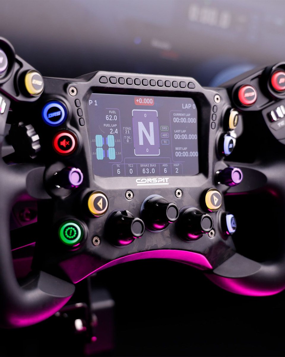 OfficialCONSPIT's tweet photo. CONSPIT 290 GP
Experience next-gen racing with the 290GP—fighter-jet ergonomics, a 4.3″ high-res telemetry display, and patented Thump-Tick™ thumb wheels in a premium carbon-fiber build.
Ships from USA 🇺🇸: https://t.co/uhxJ25rYyb
#CONSPIT #ProDriversChoice #SimRacingWheel https://t.co/8Ill4l8WCZ