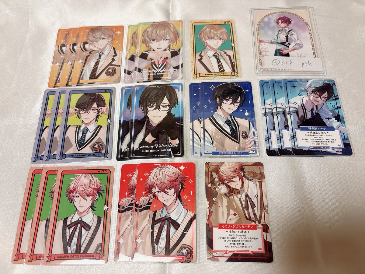 khk__ptk's tweet photo. 【交換】 にじさんじ VOLTACTION 学園ゔぉるたくしょん フォト風カード

譲▶︎画像の方

求▷💜の方同種

★郵送交換📮
★ご不快でなければ2:1~の比率違い可能

お気軽にお声掛けください🙇‍♀️ https://t.co/P20ND1KZ01