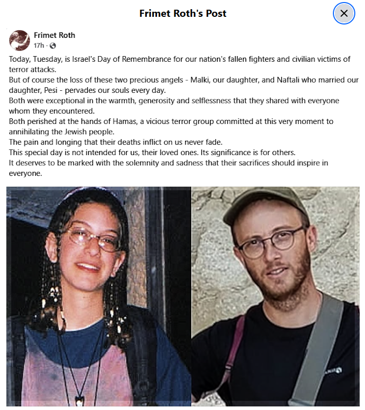 Frimet Roth tweet media