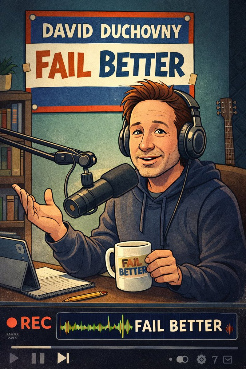 luannmsmith's tweet photo. When will we get a new episode of #DavidDuchovny and his #FailBetter podcast? I miss it so much.
@LemonadaMedia @Braddny Can you tell me if it is on hiatus and that it will return or if it’s gone for good? Give me some hope. Pretty please! https://t.co/CDYoPzoc3B