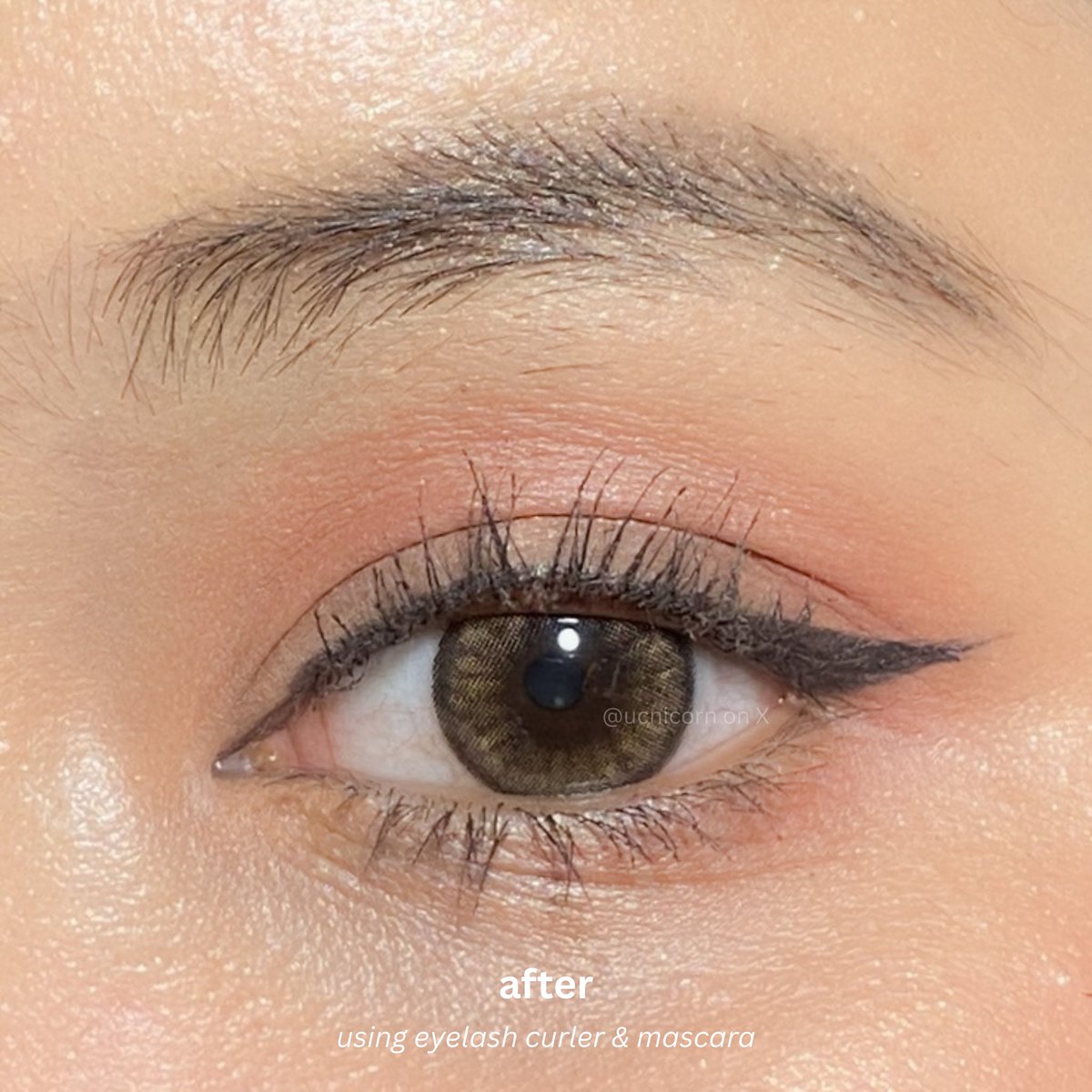 eyelash curler ini sempet rame diomongin di tiktok. ga heran sih, karena bedanya tuh 'ADA' banget🙂‍↕️️

liat deh hasilnya secakep apa...

before                                         after