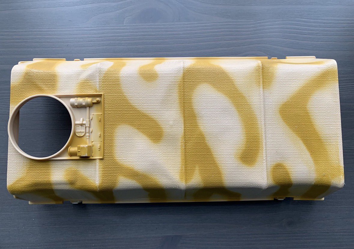 GIJoeRepairShop's tweet image. APC repair! I removed red ink from the canvas top using paint wipes, added seat belts and a vintage decal sheet that I got from @eBay. Finally, I added my childhood turret, reinforcing the tabs with superglue.

#GIJoe #YoJoe #ARAH #80s #80sToys #ActionFigures #Collectibles