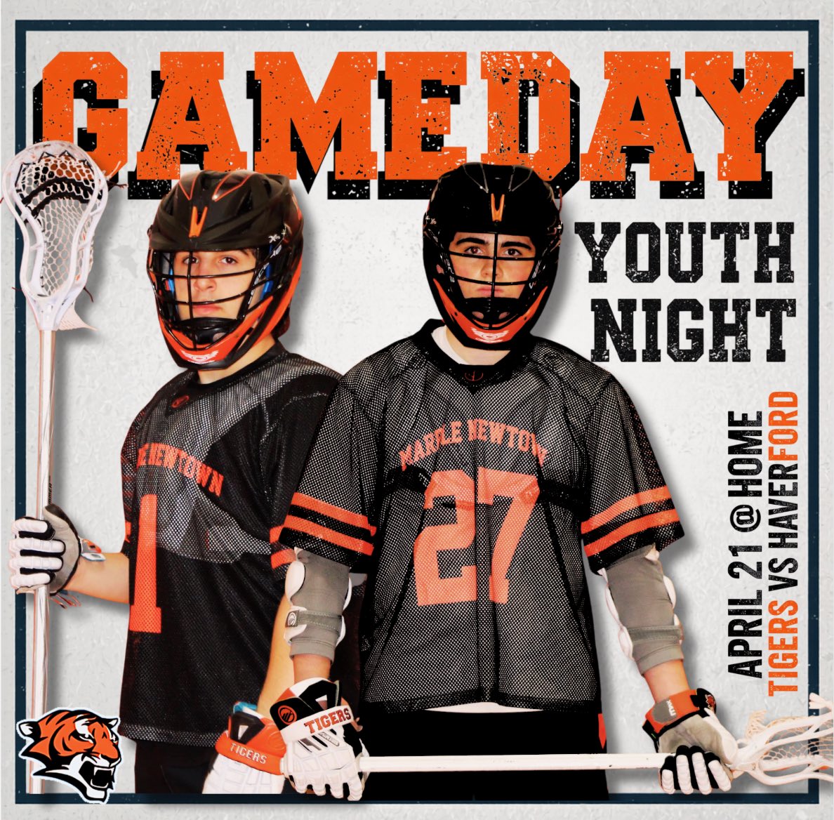 MNTigerLax's tweet image. Youth night tonight - Free entry with Jersey- Arrive by 6:15 to be part of the varsity as they take the field.  #Tigerpride