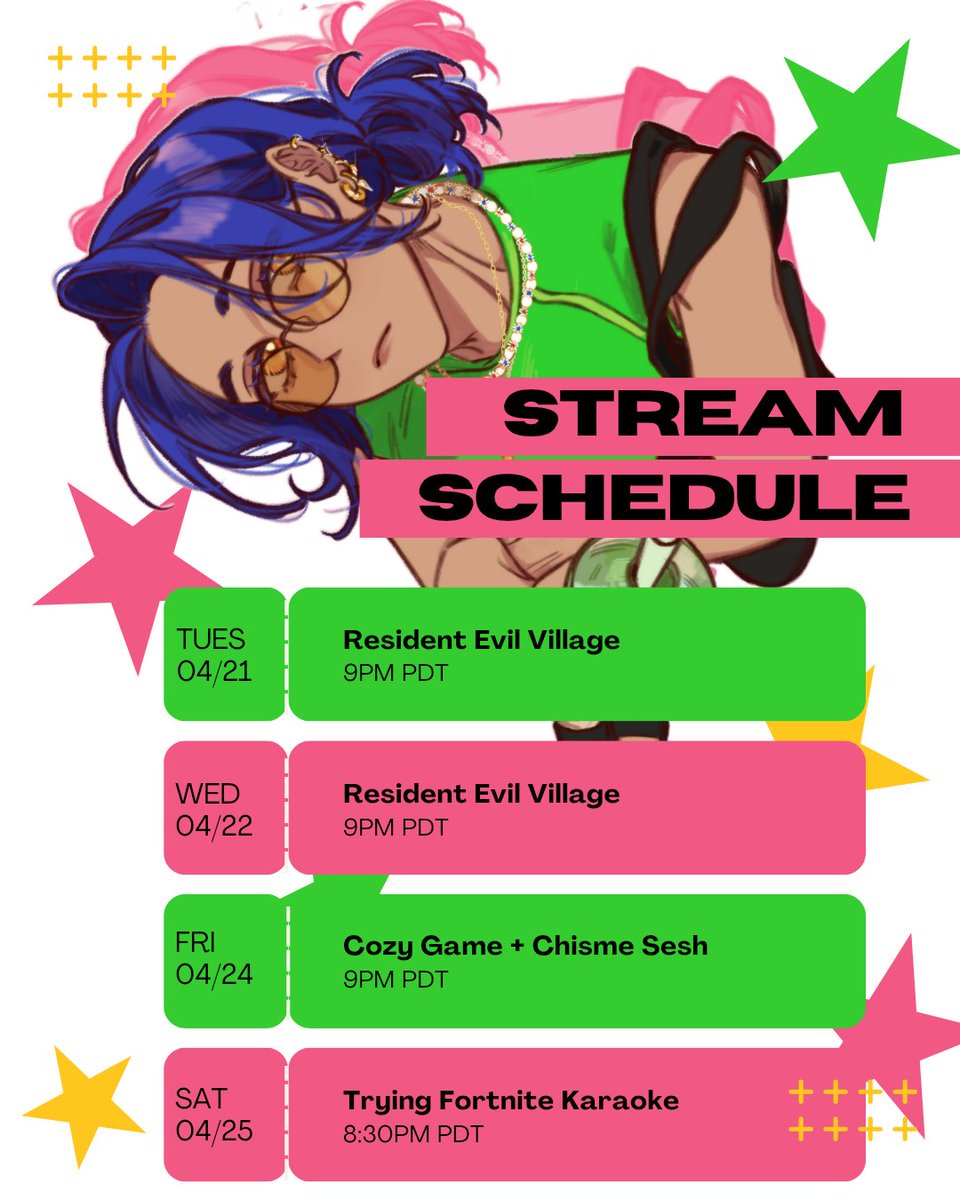 naclraegen's tweet image. Excited to finish Resident Evil Village this week! #twitch #VtuberEN