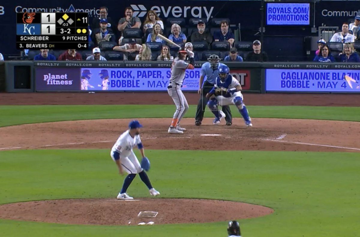 The #Royals lost this game 7-5.