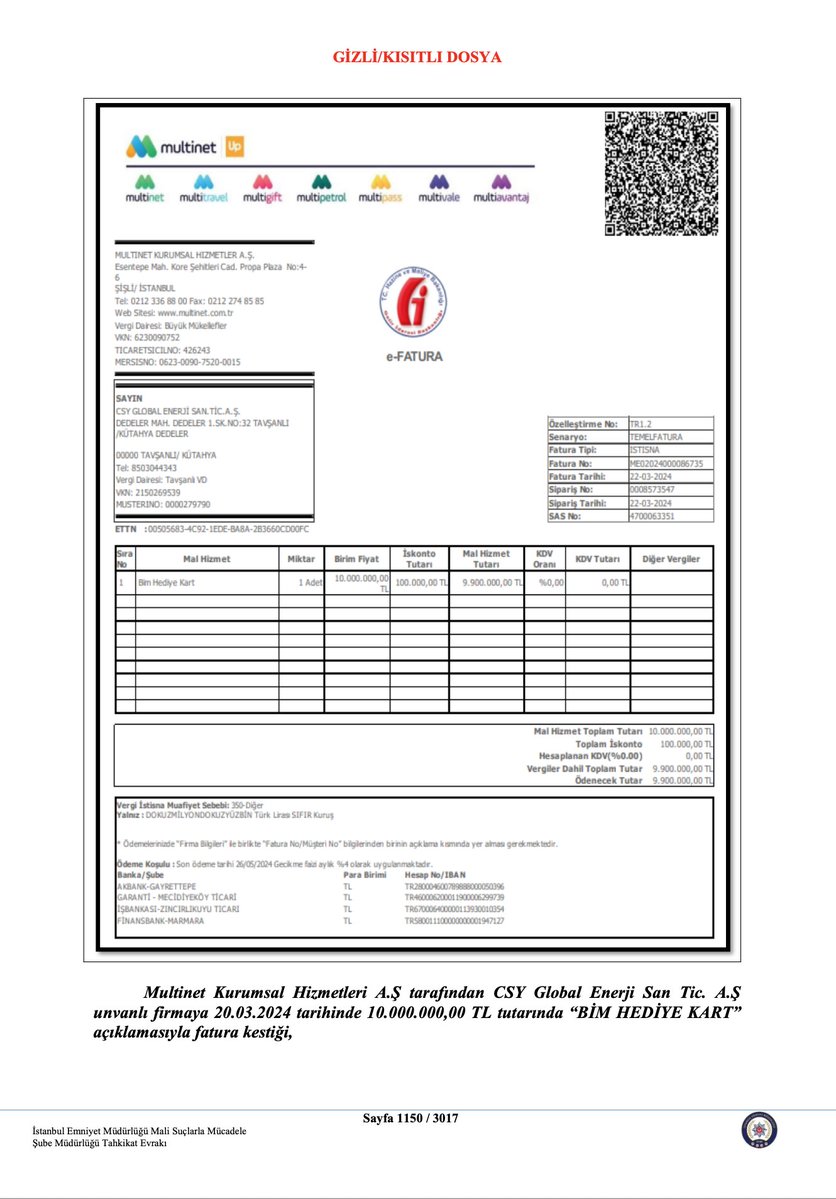 Bu şahıs kaç yaşında adam. Beni engellediği için cevap yazamadım. Şimdi bu ve bunun gibi şahıslar dosyayı okumadığı için Sarp Yalçınkaya kim bilmez. Sahibi olduğu CSY GLOBAL ENERJİ SANAYİ VE TİCARET
ANONİM ŞİRKETİNİ bilmez, ifadesini bilmez ama çok şey biliyor gibi yaşından
