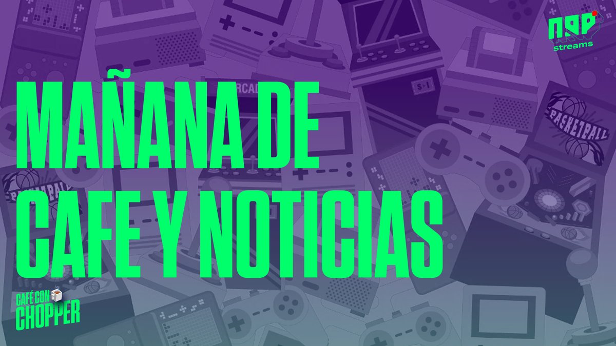 NewGamePlusOK's tweet photo. Ya estamos en vivo para conversar sobre las noticias de la industria, tomar café y atravesar esta mañana lluviosa en compañía de @jerecurci y toda nuestra comu en un nuevo #CafeConChopper
Ahora mismo en todos nuestros canales! Venite! https://t.co/CW0JXooFBk