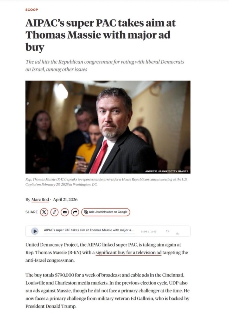 Thomas Massie for Congress tweet media