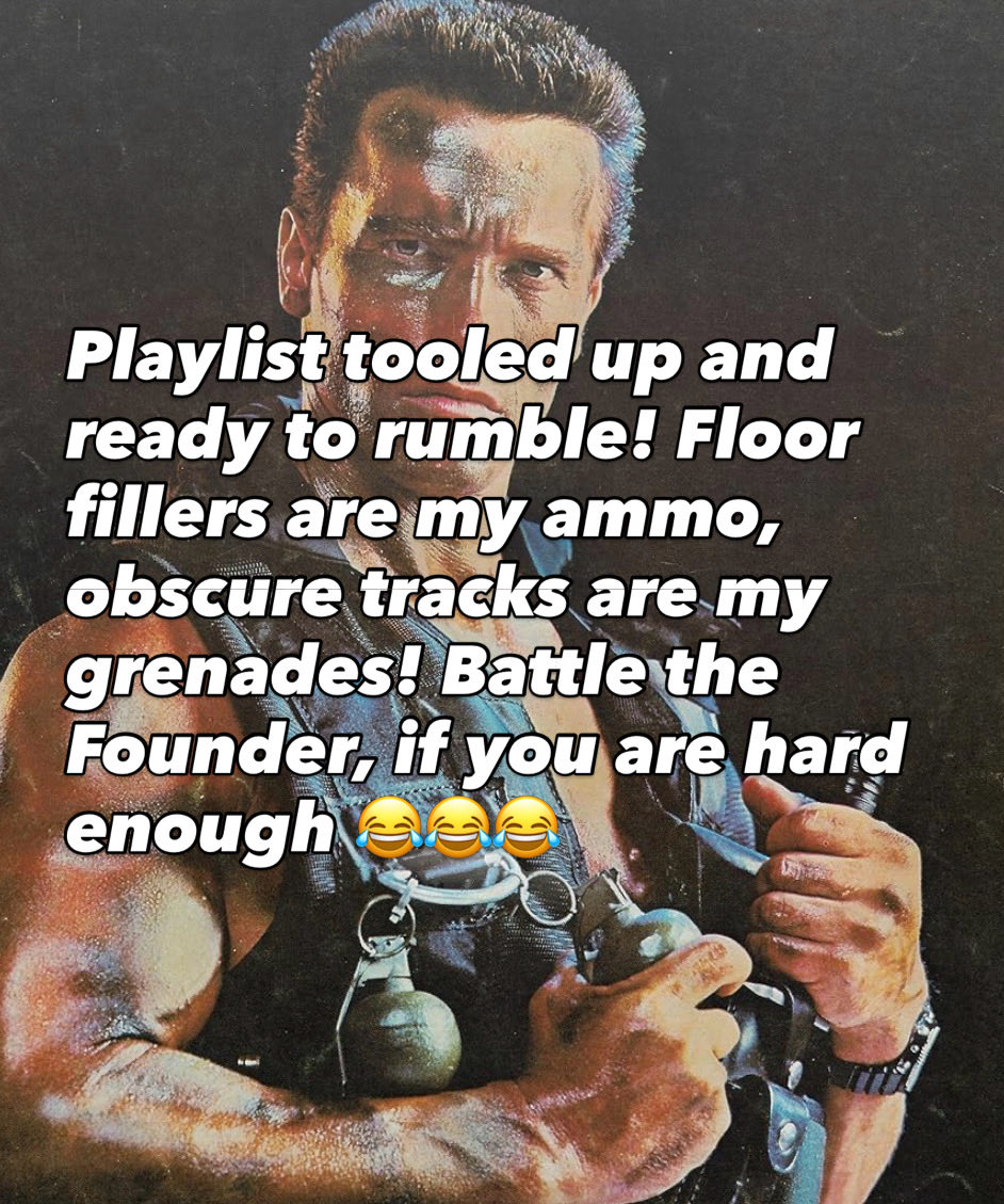 TasteCheckApp's tweet photo. Let’s roll music nerds!! I’m waiting. https://t.co/5U9IWvbOUi Battle the Founder and let’s see what you got!! Beat me and win Premium! https://t.co/6xDMKUAY7C