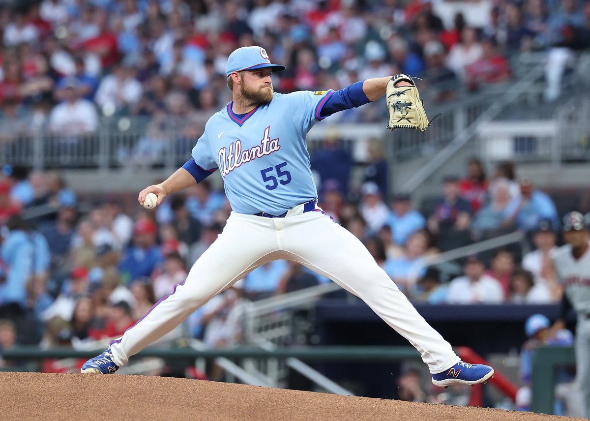 KnockahomaNTN's tweet image. The #Braves have already faced 5 of the 6 lowest and 6 of the 10 lowest qualified ERA pitchers in MLB this season. They are 3-3 in those 6 games.

The other pitcher in the top 6 is Bryce Elder.