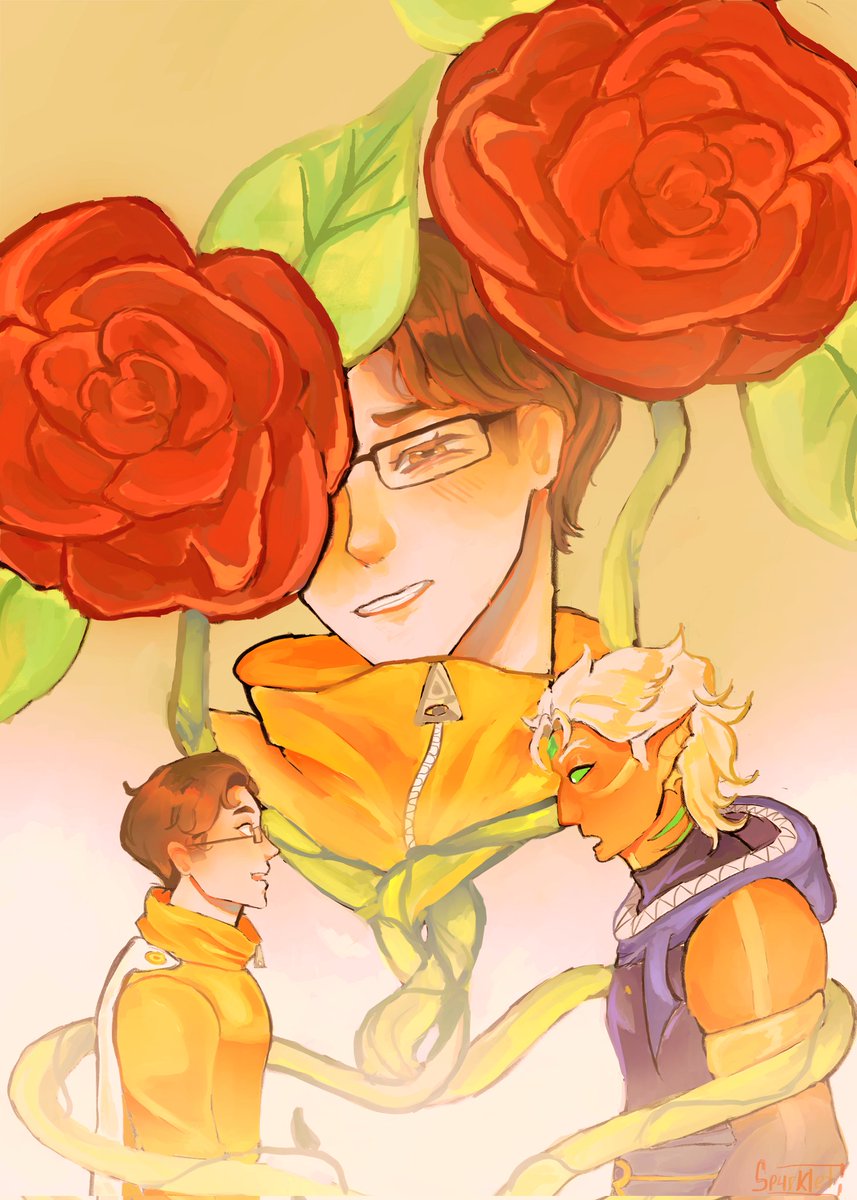 sp4rklet14_'s tweet photo. Un dibujito del reencuentro Fooriana junto con sus flores jbjbjlgjl #fooriana #qsmp2 https://t.co/ehlcaf1jYu