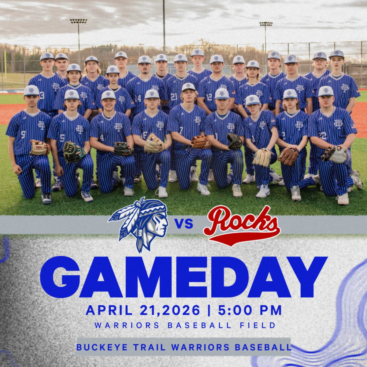 BTHighWarriors's tweet image. The varsity Warriors host the Shamrocks tonight at 5pm. Good Luck Warriors!!
#WarriorPride