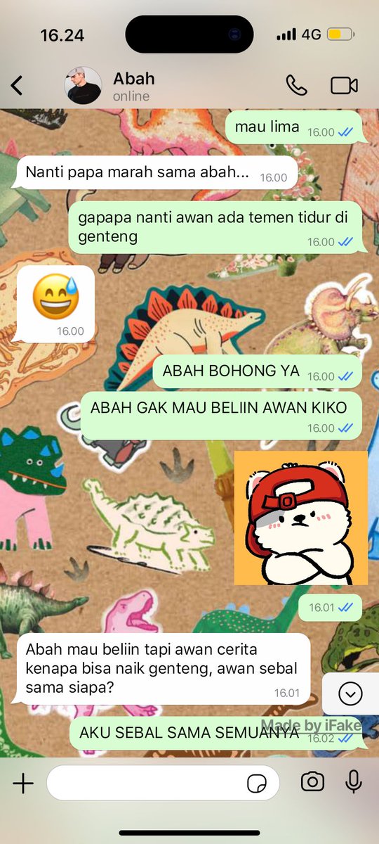 shacloudpace's tweet image. a #russtappen two tweets au soal awan yang ngambek gak mau turun dari genteng rumahnya #real