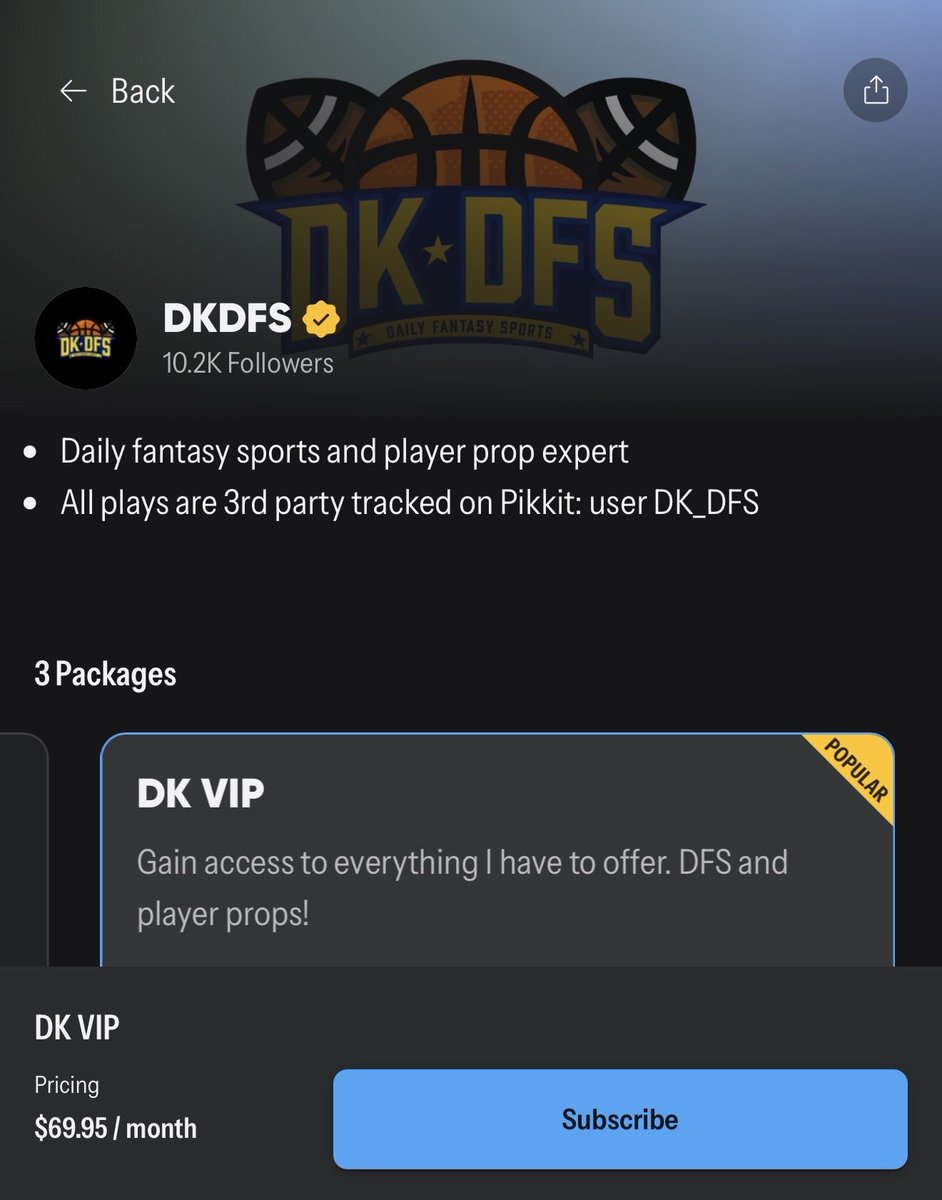 🤔 <a href="/DK__DFS/">DK</a> is talking about people being scammers but charging $70 a month…

Drugs… Hard ones, it has to be.