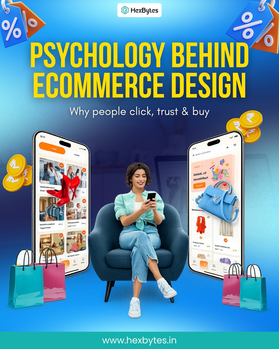 hexbytes_ca's tweet image. Your ecommerce store isn’t converting?

It’s not traffic.
It’s psychology.
✔ Simple UI = more sales
✔ Urgency = faster decisions
✔ 3-sec impression matters
✔ Colors = emotions
✔ Social proof = trust

Fix design → increase revenue.
#Ecommerce #UX #Conversion #HexBytes