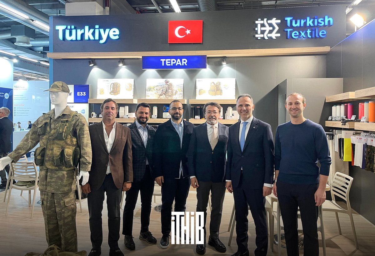 ITHIB's tweet photo. İki yılda bir düzenlenen ve teknik tekstil sektörünün önde gelen uluslararası buluşma alanlarından biri olan Techtextil Frankfurt’ta tüm zamanların en yüksek İTHİB Milli Katılım sayılarıyla yer alıyoruz. 

Fuarın ilk gününde Yönetim Kurulu Başkanımız Ahmet Şişman ve Yönetim Kurulu üyelerimiz, standlarımızı gezerek firmalarımızla görüş alışverişinde bulundu.