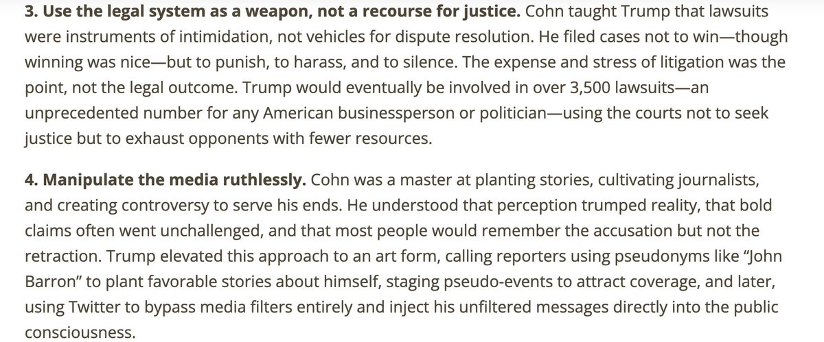 StephenKalil's tweet image. He learned this from his  role model---lawyer, and friend the late Roy  Cohn. Many reports say they spoke every day...
@les_politiques @Kathleen_Tyson_ 
#AmericaFirst #MAGA