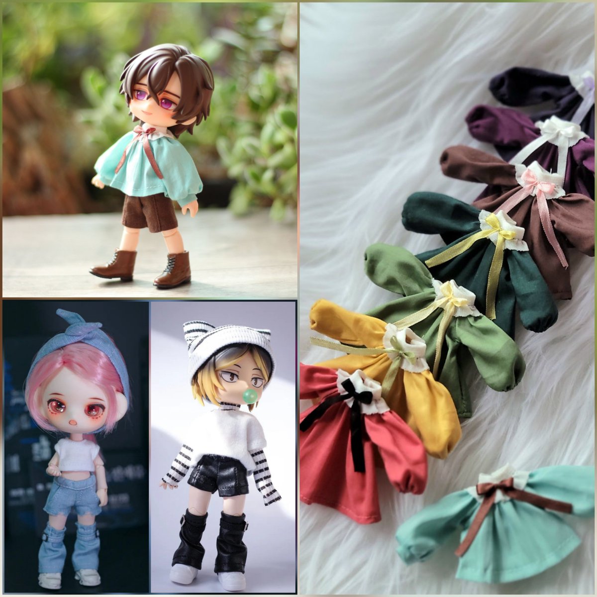 [ RT+팔로우이벤트 ] 

5월 2일 저녁 8시부터 ~ 5월 10일까지

봄잠 /커스텀 봄잠 / 지는밤 (오비츠11,kumukuku)
청세트2 레더세트2 선주문을 받습니다

해당 트윗을 rt+팔로우 해주신 1분을 추첨하여 레더세2 또는 원하는 사이즈 지는밤을 드립니다
meongatelier.cafe24.com