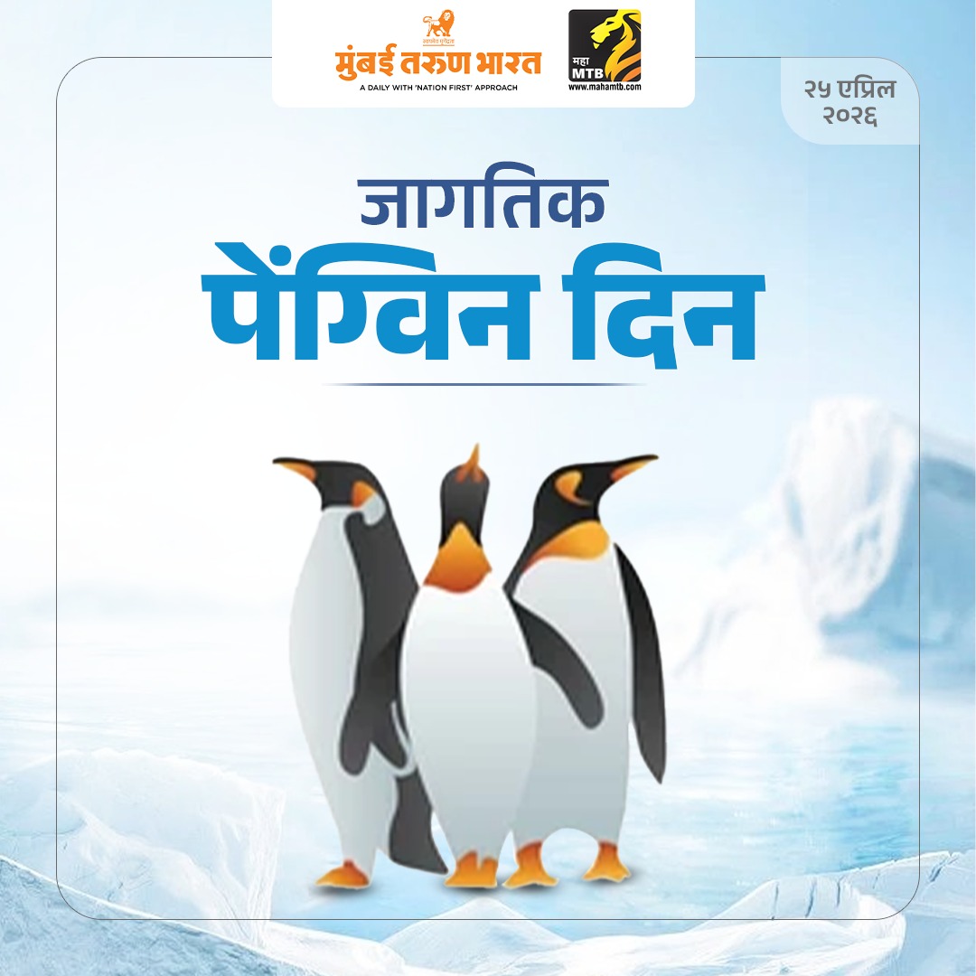 TheMahaMTB's tweet photo. आज जागतिक पेग्विन दिन... यानिमित्त जाणून घेऊयात पेंग्विन महाराष्ट्रीयन झाले तरी कसे?  

 #WorldPenguinDay  #PenguinDay #PenguinLove #SavePenguins #WildlifeAwareness #NatureLovers #AnimalFacts #DidYouKnow #PenguinStory #MaharashtrianTwist #MarathiContent #MarathiPost

https://t.co/IagfNlXEx7