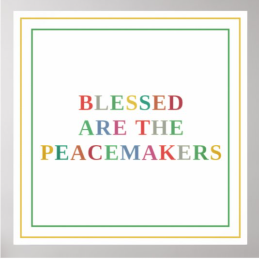 NickOlahJohn's tweet image. Peacemakers are called children of God. 🕊 

zazzle.com/blessed_are_th…

"Blessed Are The Peacemakers" Matthew 5:9 on Zazzle. Posters, mugs, totes, tees, stickers, etc.  #Peacemakers #Blessed #pace