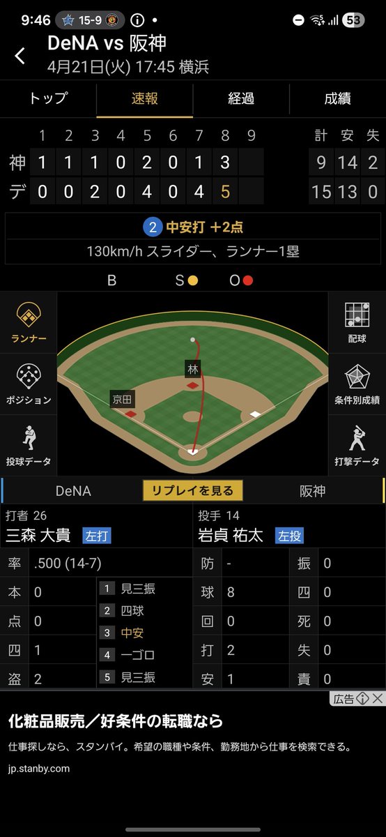 IA_0907_'s tweet photo. 馬鹿試合過ぎないかw https://t.co/2uPu59Ehzw