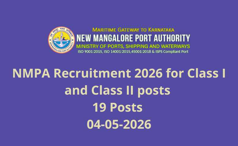 cxplacements's tweet image. NMPA Recruitment 2026 for Class I and Class II posts | 19 Posts | 04-05-2026

constructionplacements.com/nmpa-recruitme…

#guide #ebook #recruitment2026 #hiring #hiring2026 #governmentjobs #recruitment #job
