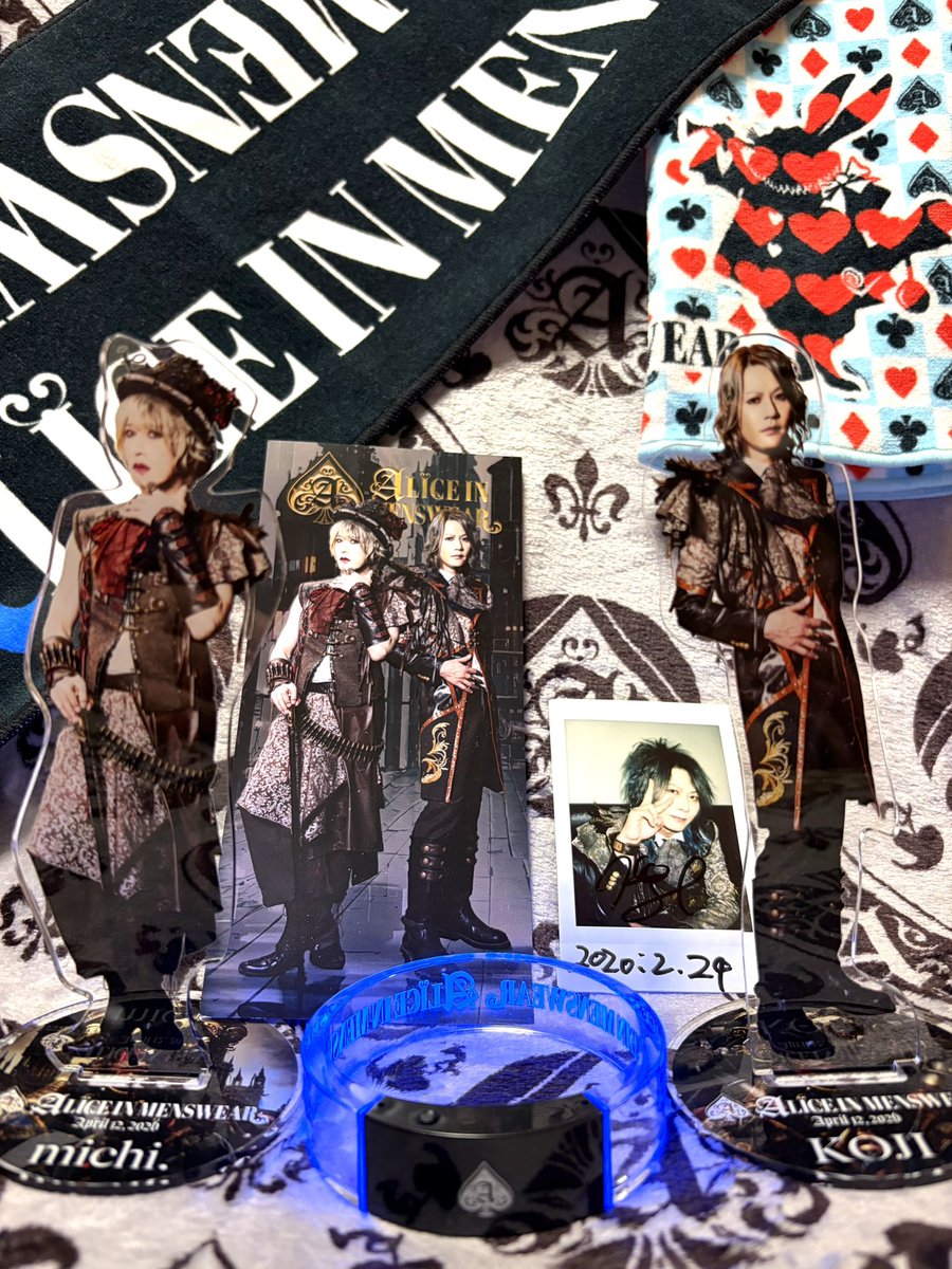 MASCHERA　MICHI君の私物　サイン入り　世界で、一つだけ　貴重、激レア MASCHERA サイン入り MiChi君の私物サイン入り 【公式通販】