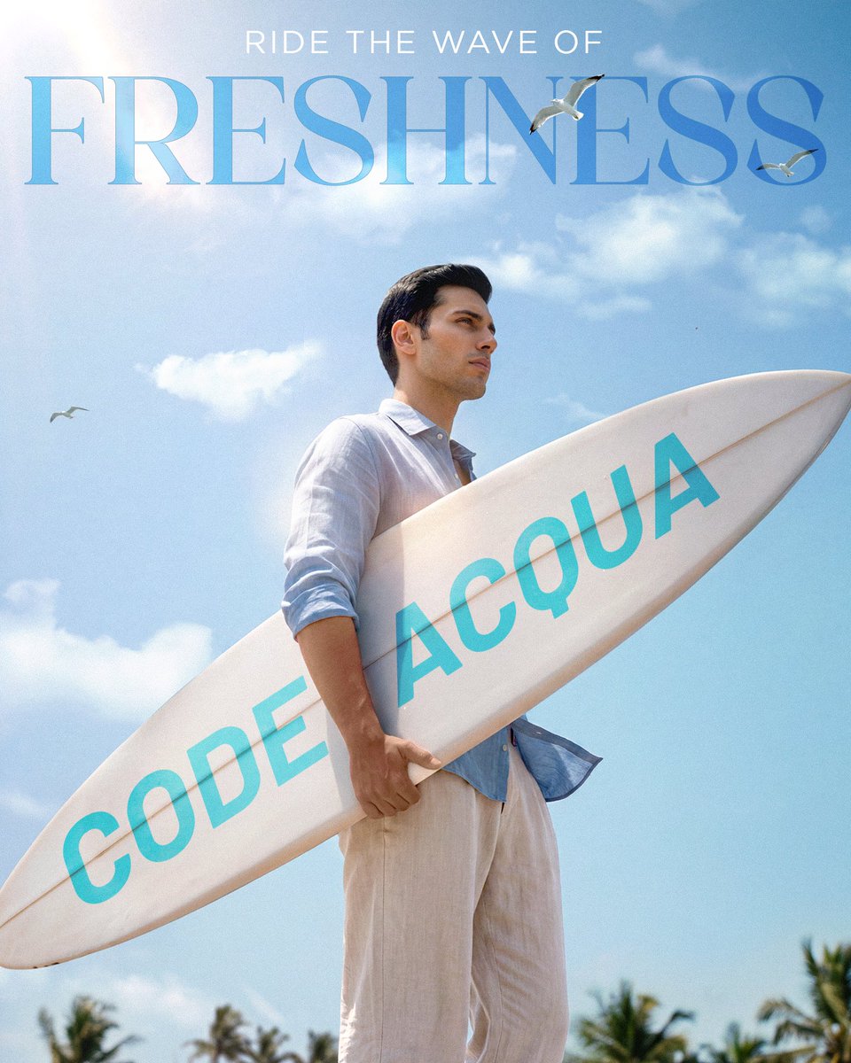 codeofficial_in's tweet photo. The freshest wave of the season, CODE Acqua.

[ Wild Stone CODE, CODE Acqua, Fresh Fragrance For Men, CODE For Freshness, CODE Perfume, Best Perfume For Men ]

#CODEAcqua #CODE #WildStoneCODE #CODEForFreshness #PerfumeForMen #FreshFragrance #ForEveryOcassion #MensPerfume https://t.co/cFiazYDQfk