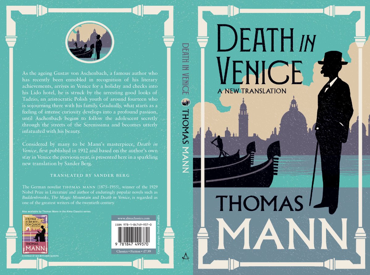 almabooks's tweet image. Just off to the printers: A new translation of Death in Venice by Thomas Mann  
almabooks.com/product/death-… #books #bookstoread #booksbooksbooks #literature