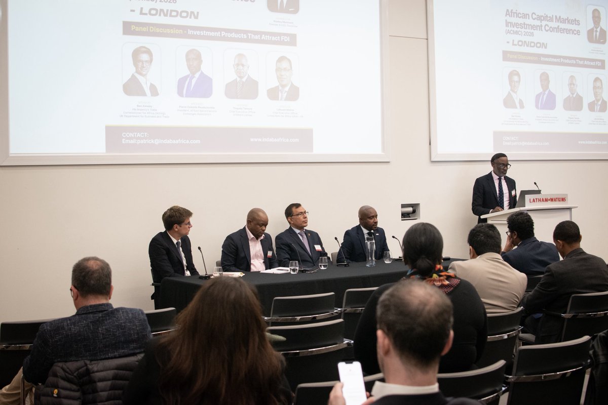 UBA_UK's tweet photo. We recently attended the Africa Capital Markets Investment Conference, where our CEO Lok Mishra joined a panel discussion on investment products that attract development finance institutions (DFIs).

#AfricaGlobalBank #CapitalMarkets https://t.co/18YSMIVdAv