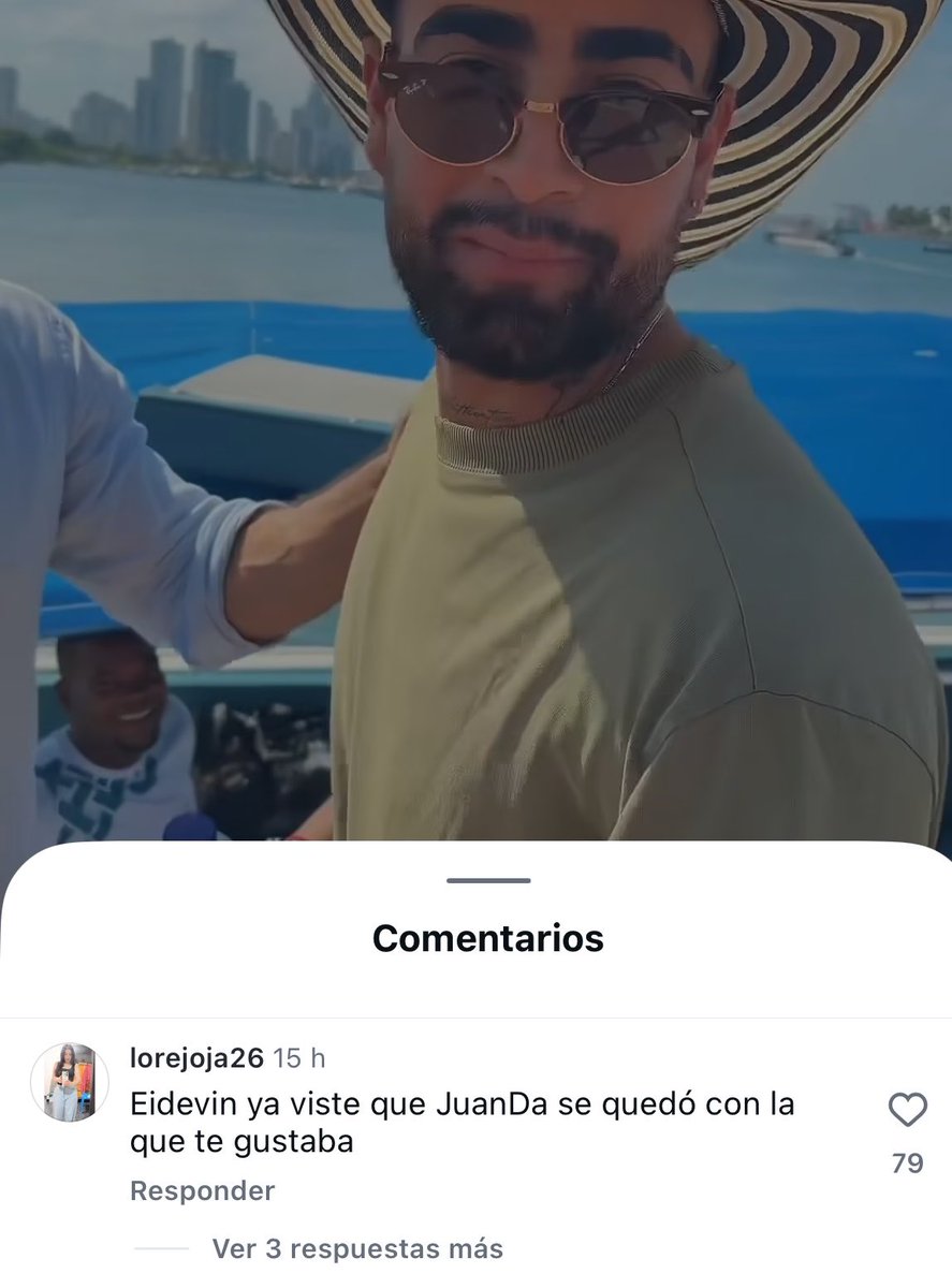 NachiellasF's tweet photo. “Eidevin ya viste que juanda se quedó con la que te gustaba” 

JAJAAJAJAJAJAJAJ el mejor comentario.
 #LaCasaDeLosFamososCol3 https://t.co/4af3i1ZuSj