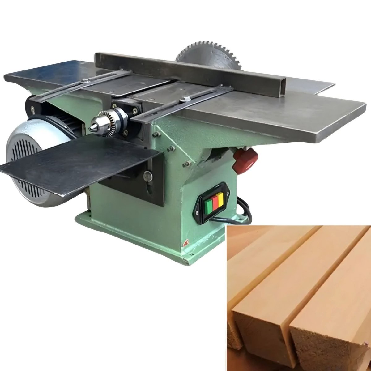 0000000mahmoud's tweet image. woodworking combination machine, also known as a surface planer with a circular combined machine.#tools