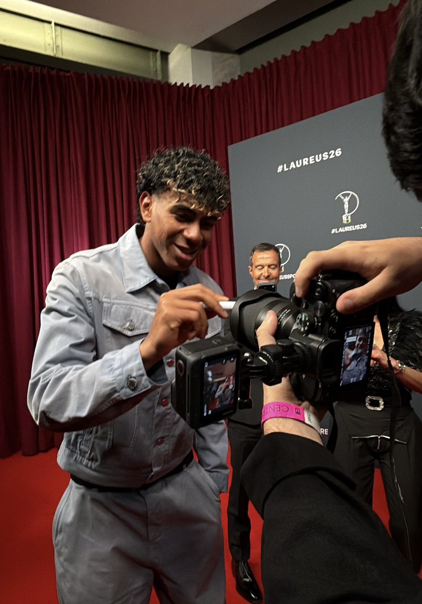 junqueradriana's tweet photo. What a night… Thank you for trusting me as part of your social media team @LaureusSport 💙 #Laureus2026 https://t.co/XDTqgwiu0G