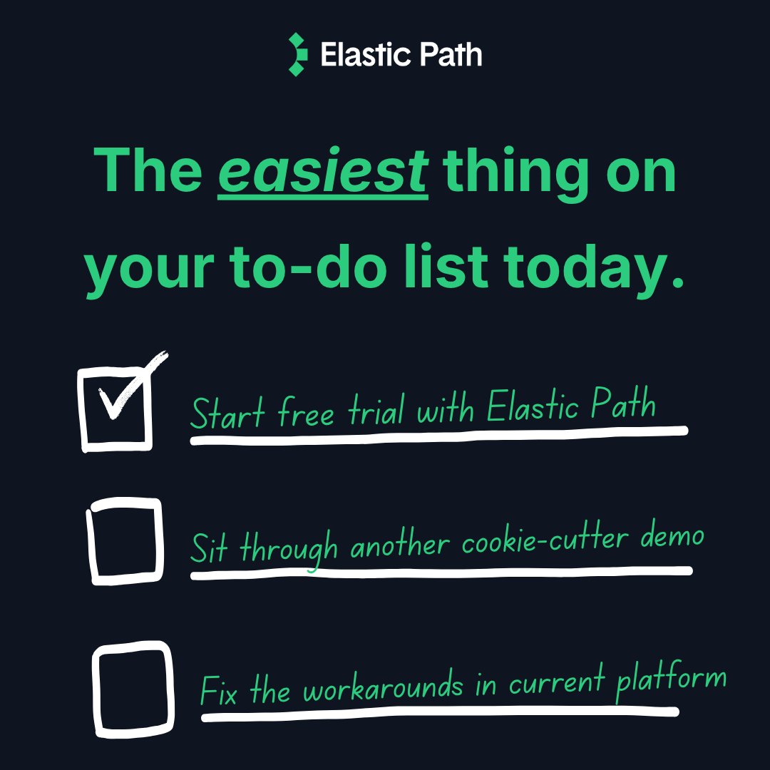 Elastic Path tweet media