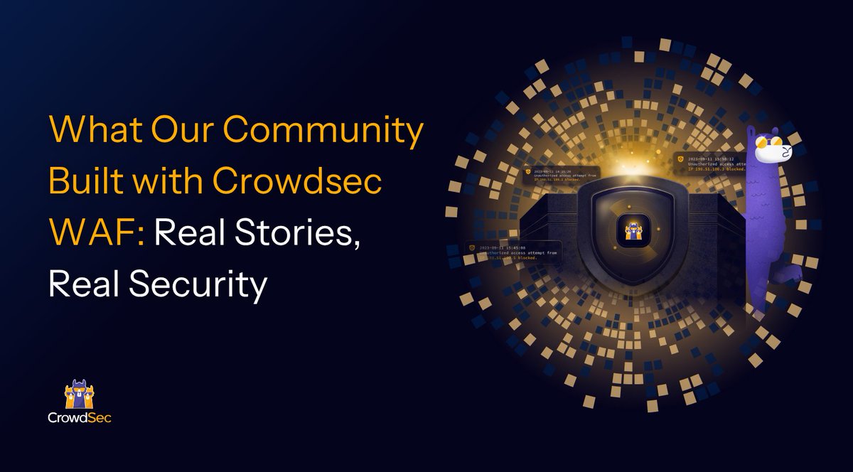 CrowdSec tweet media