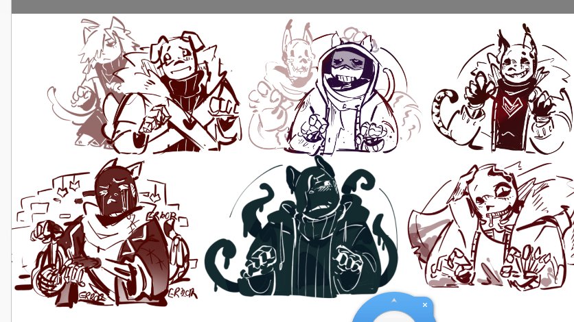 cryingwaffels's tweet photo. bad sans sticker wips :] https://t.co/QTi3KpvhTK