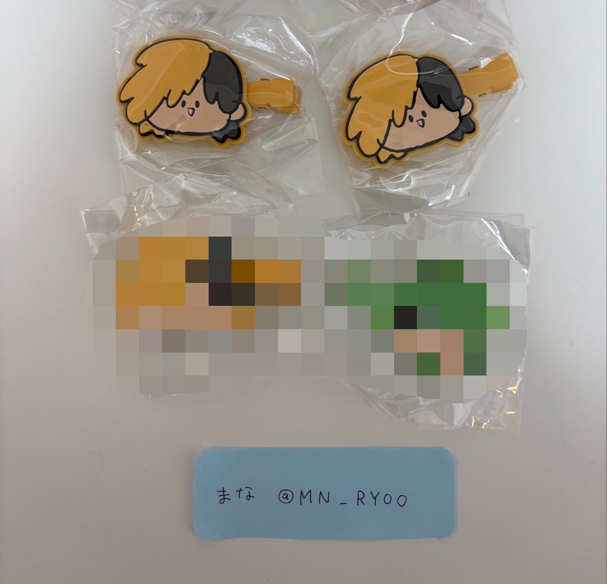 MN_RYOO's tweet photo. 【交換/譲渡】東海オンエア グッズ
前髪クリップ ガチャガチャ

譲：てつや×2
求：同種 りょう or 定価800円＋送料

郵送でのお取引希望。
複数纏めてお取引いただける方を優先させていただきます
検索より気軽にお声掛けください。 https://t.co/EZvpNPJy5L