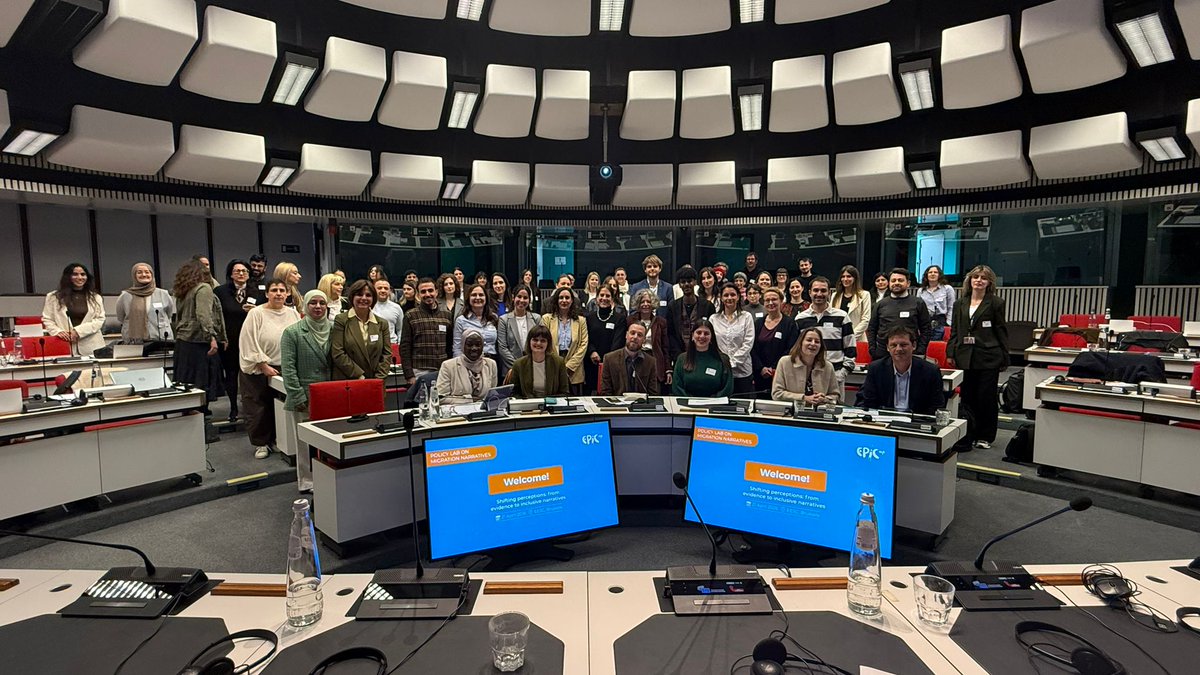 AmifEpic's tweet image. 🎉 It’s a wrap! A full day of exchanges, fresh perspectives &amp;amp; forward-looking ideas for more inclusive migration policies. 

We’ll be sharing  highlights from the Policy Lab soon in a dedicated policy briefing. Stay tuned!
 #MigrationNarratives #Inclusion