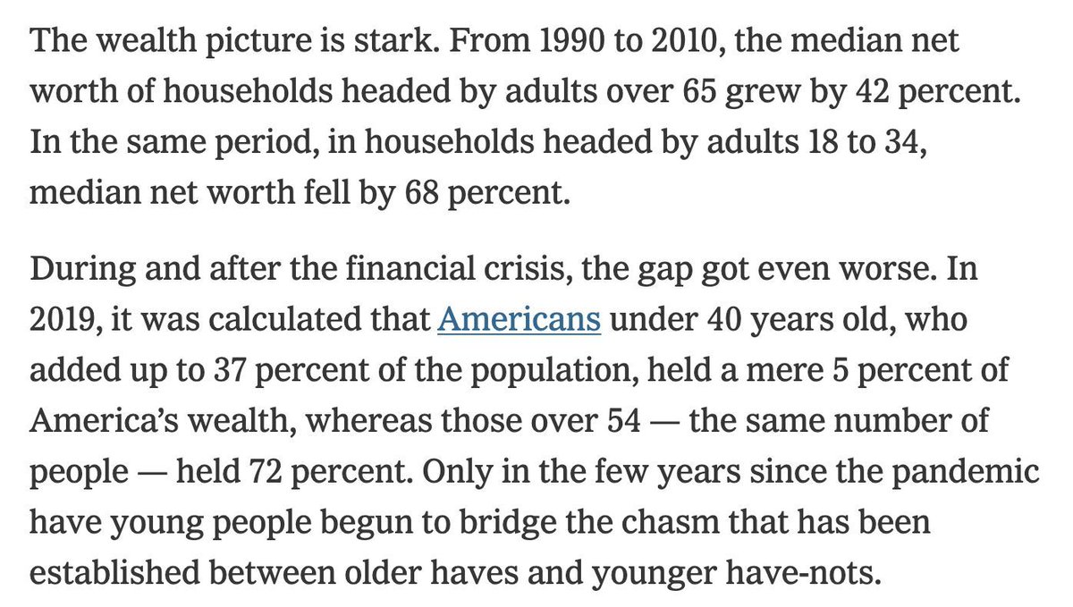 mcleod's tweet image. Older Americans Are Hoarding America’s Potential
nyti.ms/42jqCS3 

@GOP #GOP #maga #republicans @TheDemocrats @TheDemCoalition #democrats